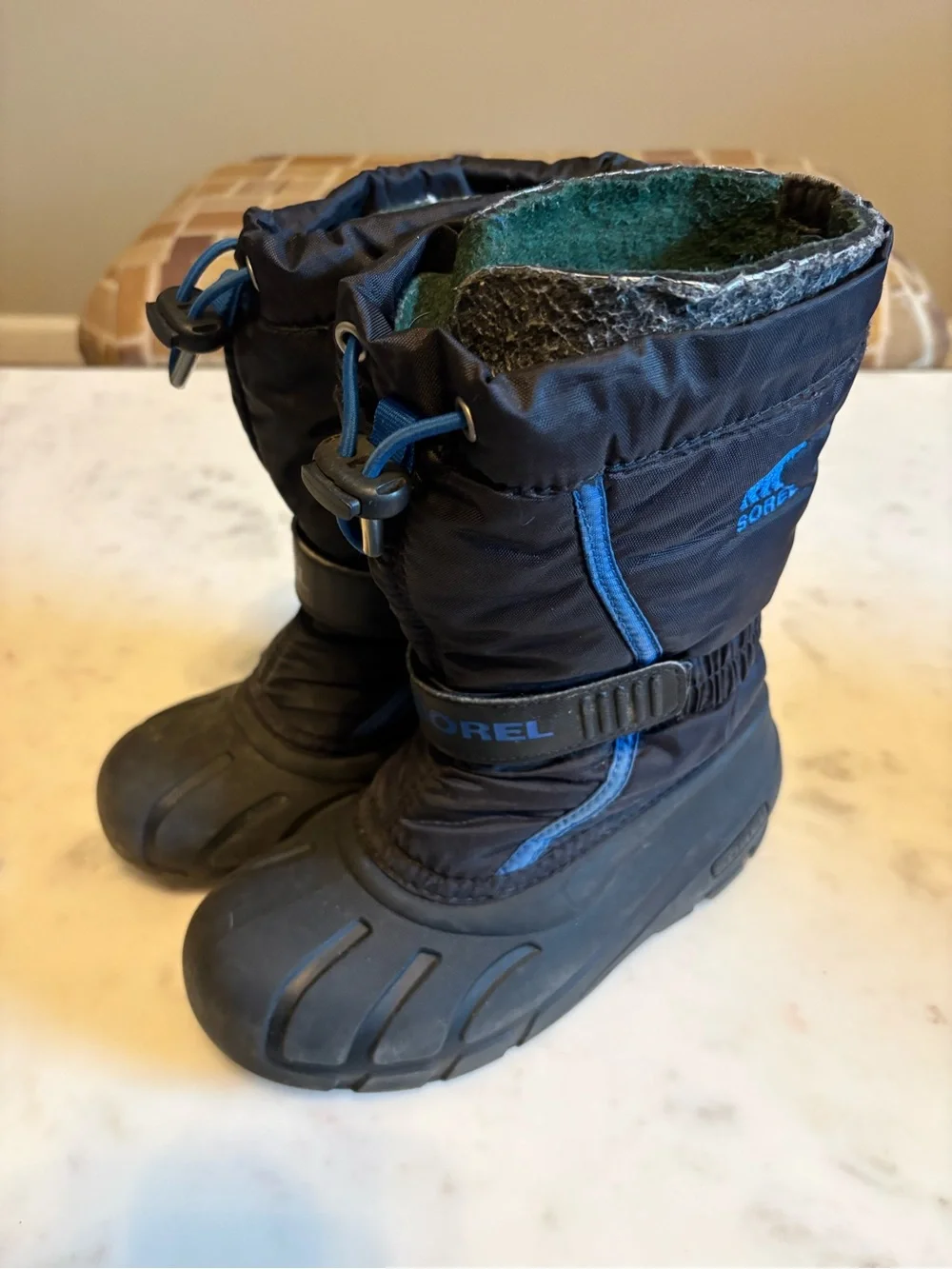 Sorel Flurry Snow Boots with Drawstring Top